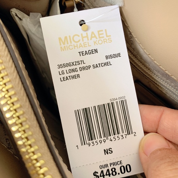 Michael Kors Teagen LG Long Drop Satchel - Picture 8 of 10